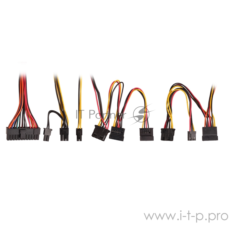 Блок питания 500W ExeGate UN500, ATX, PC, 12cm fan, 24p+4p, 6/8p PCI-E, 3*SATA, 2*IDE, FDD + кабель 220V в комплекте