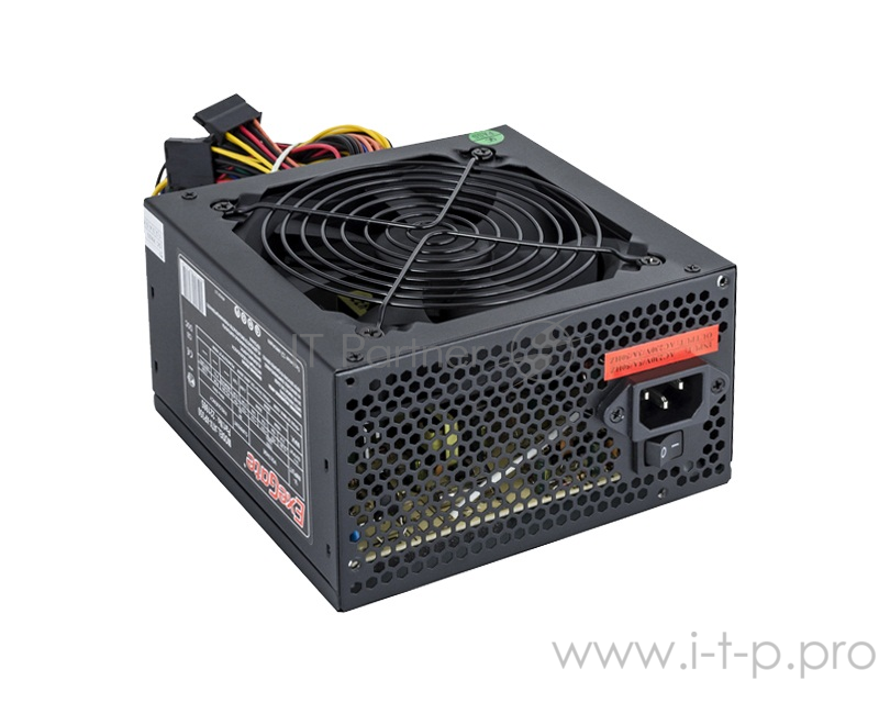 Блок питания 350W ExeGate XP350, ATX, PC, black, 12cm fan, 24p+4p, 3*SATA, 2*IDE, FDD + кабель 220V в комплекте