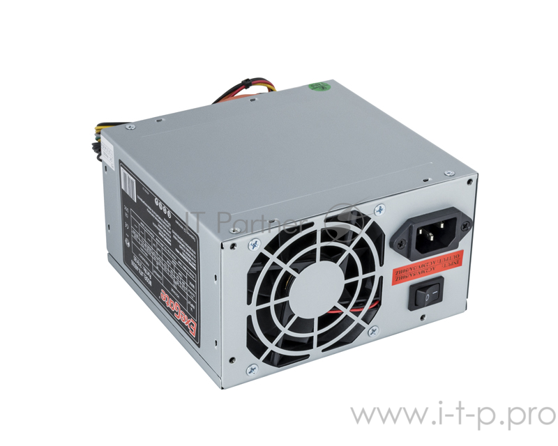 Блок питания 550W ExeGate AB550, ATX, PC, 8cm fan, 24p+4p, 3*SATA, 2*IDE, FDD + кабель 220V в комплекте
