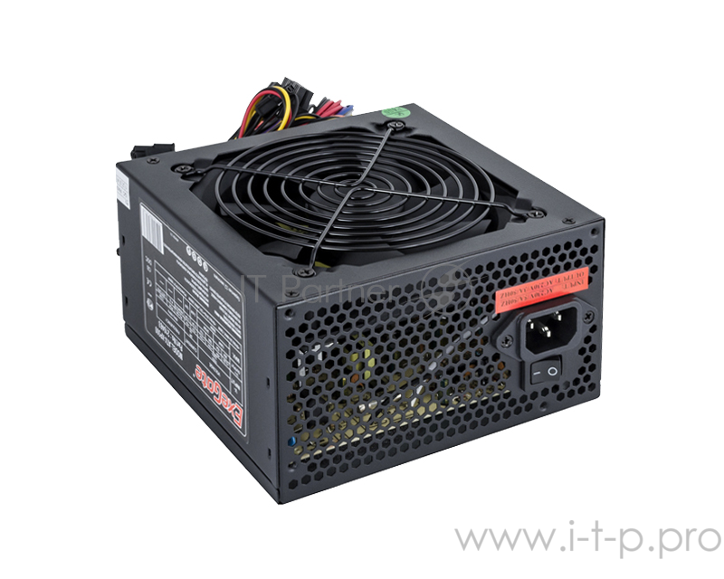 Блок питания 550W ExeGate XP550, ATX, SC, black, 12cm fan, 24p+4p, 6/8p PCI-E, 3*SATA, 2*IDE, FDD