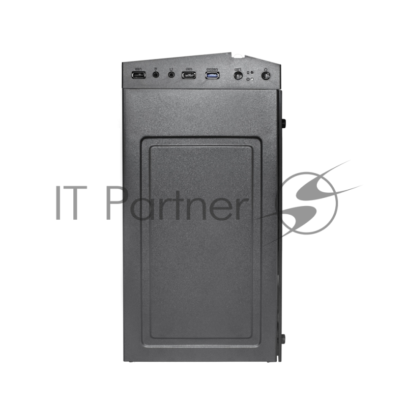 Корпус Miditower ExeGate EVO-9201 Black-RGB light, ATX, <700NPX>, с окном, 2*USB+1*USB3.0, HD Audio