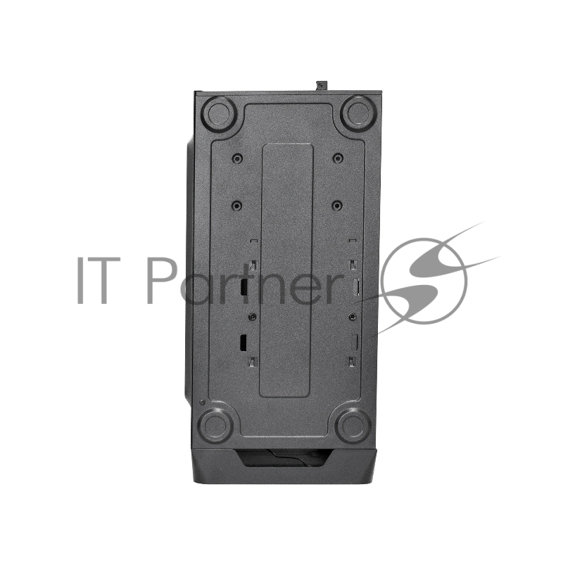 Корпус Miditower ExeGate XP-332 Black, ATX, <XP350, Black,120mm>, 2*USB, Audio