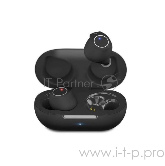 Наушники HIPER Беспроводные наушники HIPER TWS BRISE V2 Bluetooth 5.0 гарнитура Li-Pol 2x40mAh+280mAh черный