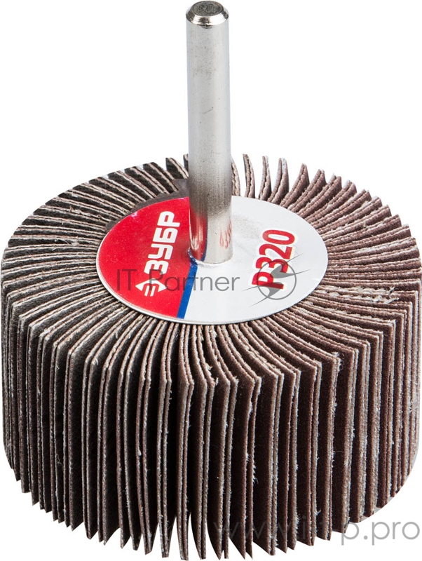 Шарошка ЗУБР 36602-320 МАСТЕР зерно-электрокорунд нормальный P320 30х60мм