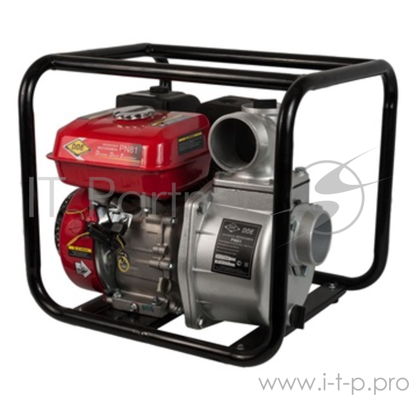 Мотопомпа DDE PN81 вых 80мм 5.5 лc 32м 48м куб/час 3.6л 26.5кг