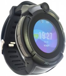 Умные детские часы Jet Kid Sport black