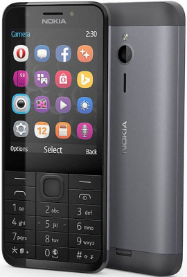 Мобильный телефон Nokia 230 Gray