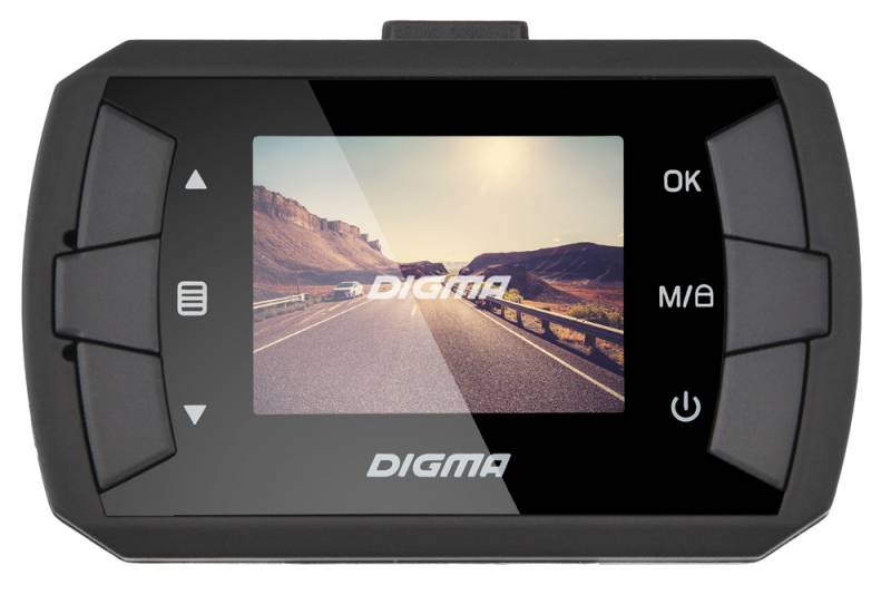 Видеорегистратор Digma FreeDrive 105 черный 1.3Mpix 1080x1920 1080p 140гр. NTK96220