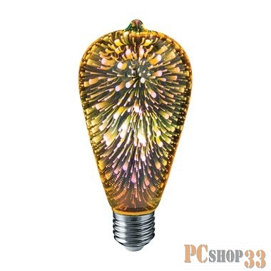 Navigator 61486 Светодиодная лампа NLL-3D-ST64-4-230-E27