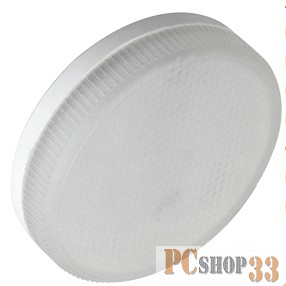 ECOLA T5MD80ELC Light GX53 LED 8,0W Tablet 220V 6400K 27x75 матовое стекло 30000h