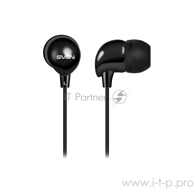 Внутриканальные стереонаушники SVEN E-101, черный