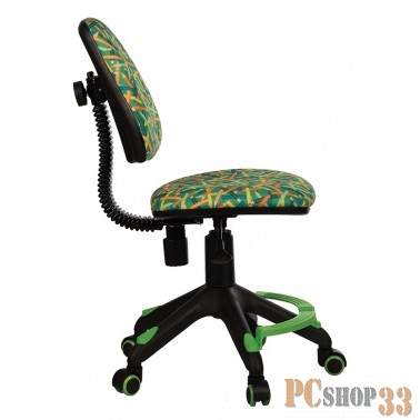 Кресло детское Бюрократ KD-4-F/PENCIL-GN зеленый карандаши колеса зеленый