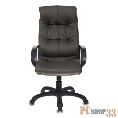 Кресло руководителя Бюрократ CH-824B/F4 темно-серый искусственный нубук