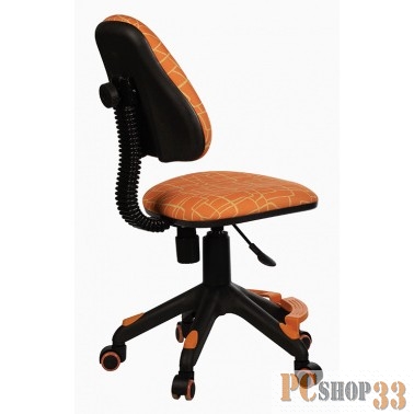 Кресло детское Бюрократ KD-4-F/GIRAFFE оранжевый жираф