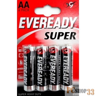 Energizer EVEREADY SHD AA/R6 FSB4 (4 шт. в уп-ке)