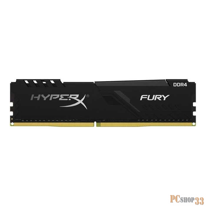 DDR 4 DIMM 32Gb PC24000, 3000Mhz, Kingston HyperX FURY Black, CL16 (HX430C16FB3/32) (retail)