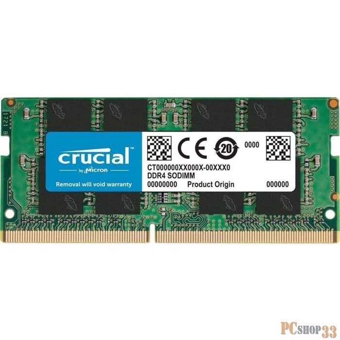 Модуль памяти для ноутбука 4GB PC25600 DDR4 SO CT4G4SFS632A CRUCIAL