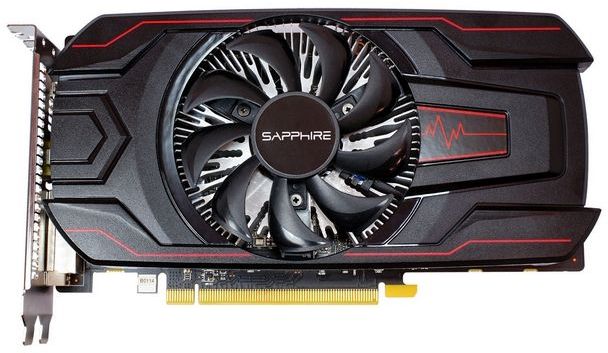 Видеокарта Sapphire PCI-E 11267-11-10G RX 560 DVI MINING UEFI AMD Radeon RX 560 4096Mb 128bit GDDR5
