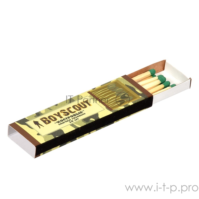 Спички Костровые BOYSCOUT 61028 90мм,10шт