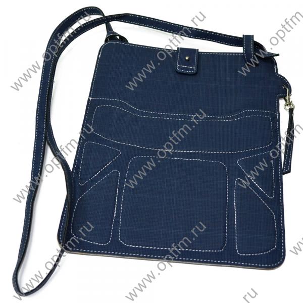 Сумка на плечо (подставка) для планшетов, нетбуков, эл. книг синий