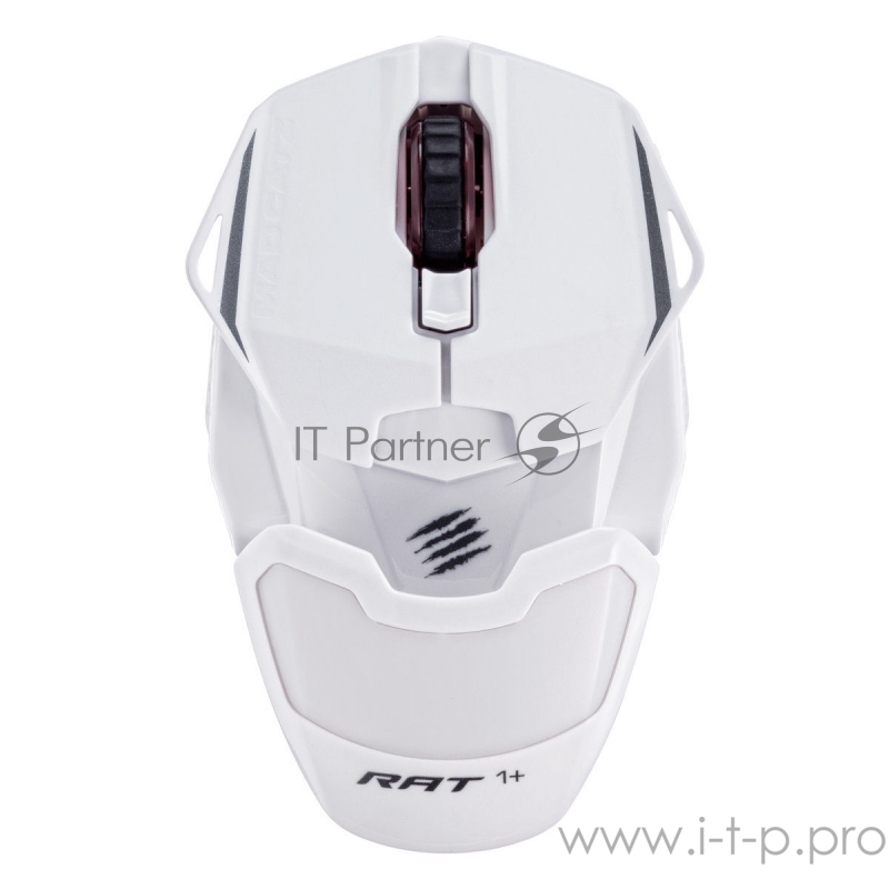 Mad Catz R.A.T. 1+ Игровая мышь белая (ADNS3050, USB, 3 кнопки, 2000 dpi)