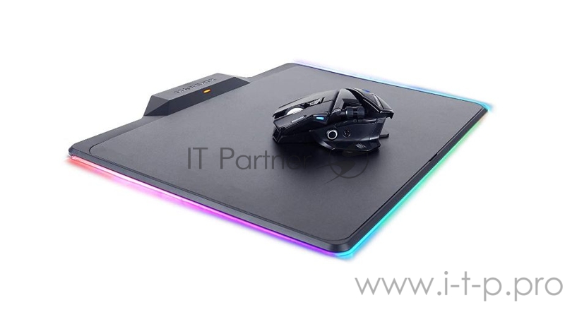 Mad Catz AIR Набор игровая мышь + коврик чёрные (Ионистор, 2.4 гГц, USB, PMW3360, Omron, 10 кнопок, 12000 dpi, 320 x 270 x ?? мм, RGB подсветка)