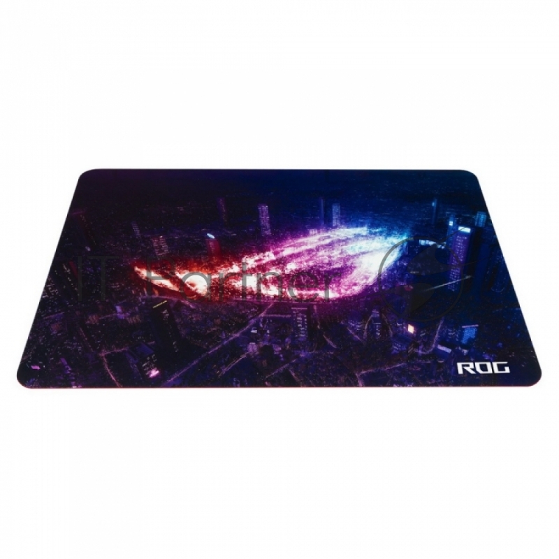 ASUS Strix Slice Игровой коврик для мыши (люминесцентный, 350 x 250 x 0.6 мм, поликарбонат, cиликон, 90MP01M0-BPUA00)