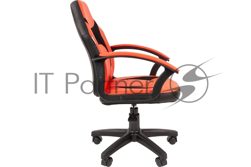 Кресло Chairman Kids 110 Россия экопремиум черный/красный