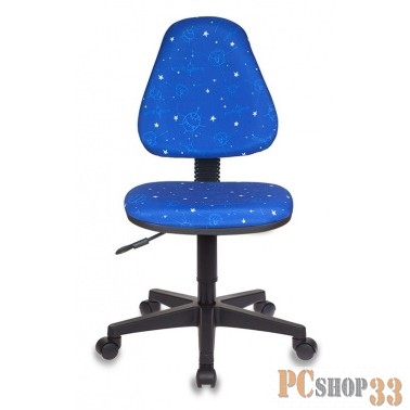 Кресло детское Бюрократ KD-4/Cosmos синий космос Cosmos