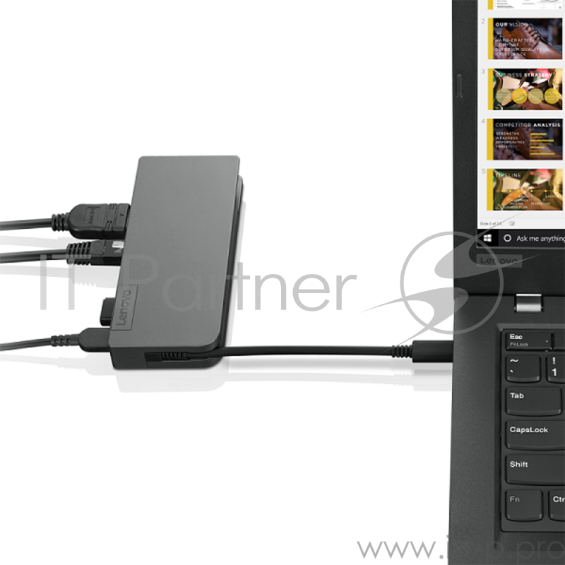 Lenovo Powered USB-C Travel Hub
