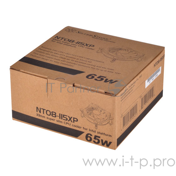 Cooler SilverStone SST-NT08-115XP мини-STX socket LGA1150/1151/1155/1156 низкий профиль