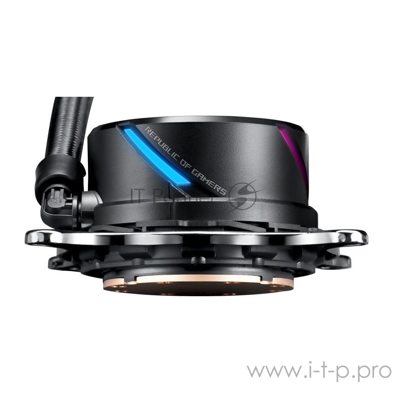 ASUS ROG STRIX LC 240 RGB система водяного охлаждения процессора (Intel: LGA 115x,1366, 2011, 2011-3, 2066, AMD: AM4, TR4*, 120mm 2 вентилятора RGB,