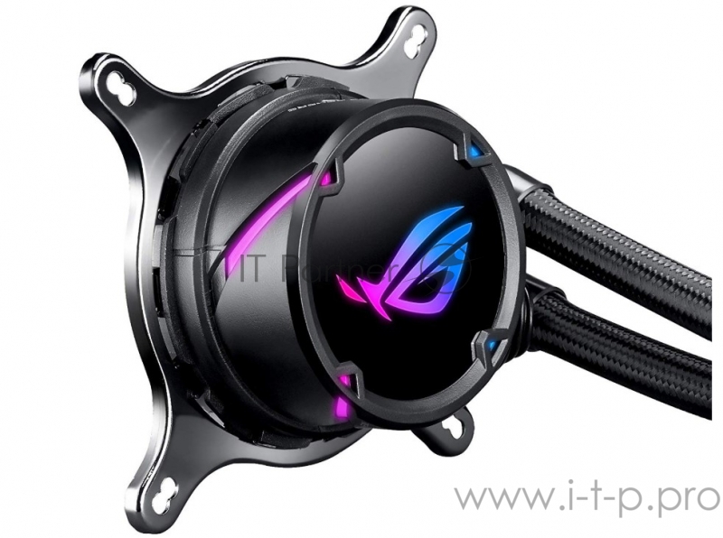 ASUS ROG STRIX LC 240 система водяного охлаждения процессора (Intel: LGA 115x,1366, 2011, 2011-3, 2066, AMD: AM4, TR4*, 120mm 2 вентилятора, 90RC0060