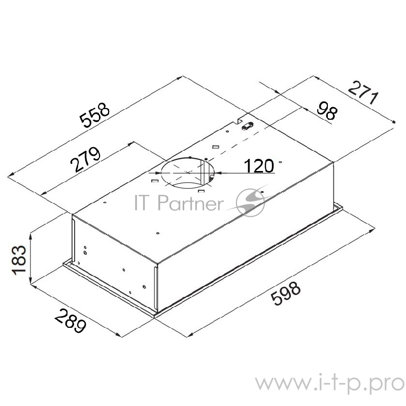 Вытяжка MAUNFELD CROSBY HARDY 60 BLACK