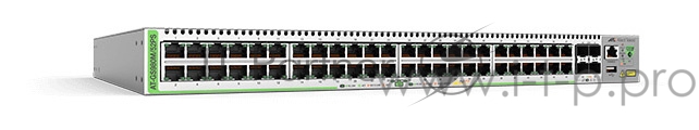 Коммутатор Allied Telesis AT-GS980M/52PS-50 48G 4SFP 48PoE+ 740W