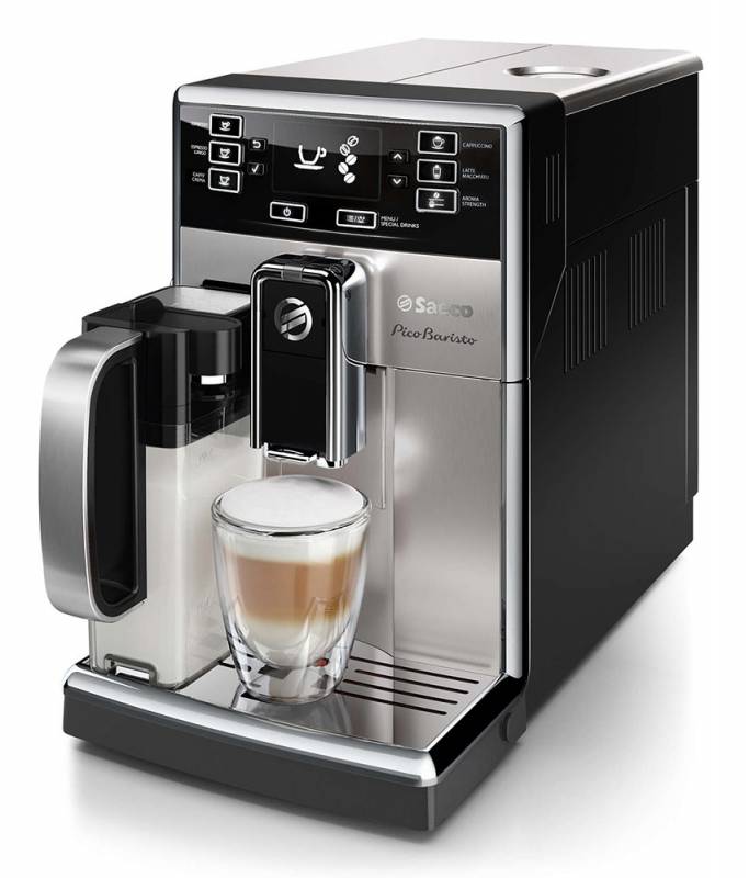 Кофемашина Saeco Incanto HD8928/09 1850Вт серебристый/черный