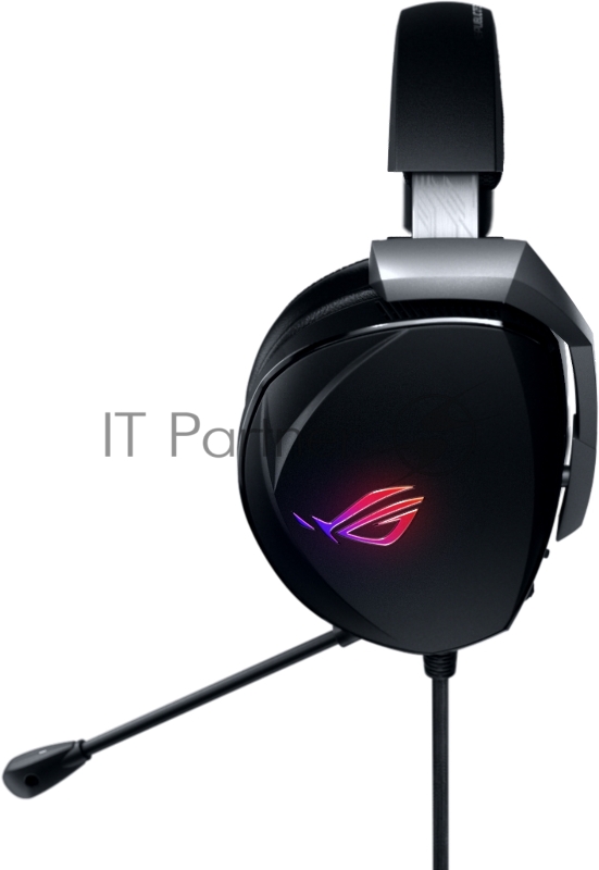 ASUS ROG Theta 7.1 черные Игровые наушники (USB Type-C+A, RGB подсветка, 40 мм, 2x30 мм, 2x30 мм, 2x30 мм, неодимовые магниты, 32 Ом, 20 ~ 20000 Гц,