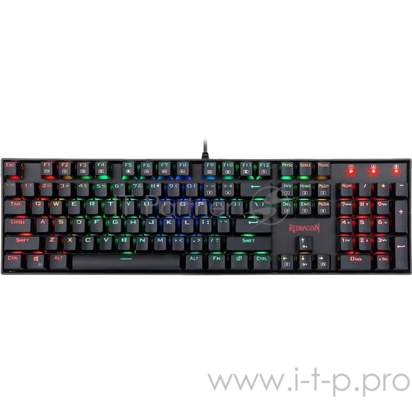 Клавиатура USB MITRA REDRAGON RU 75015 DEFENDER