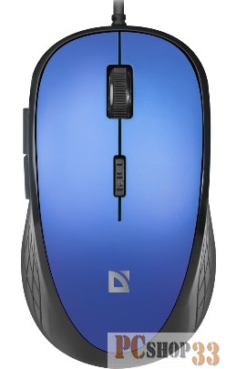 Мышка USB OPTICAL MM-520 BLUE 52520 DEFENDER