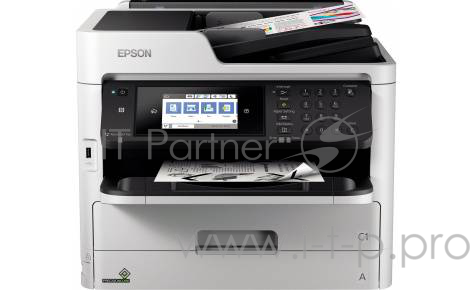МФУ струйный монохромный. Epson WorkForce Pro WF-M5799DWF