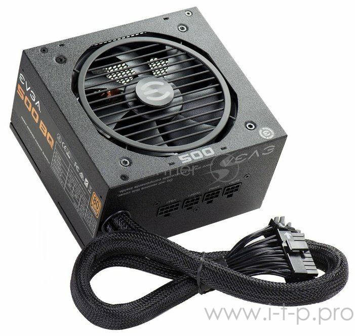Блок питания EVGA BQ 500 80Plus Bronze Semi modular 110-BQ-0500-K2