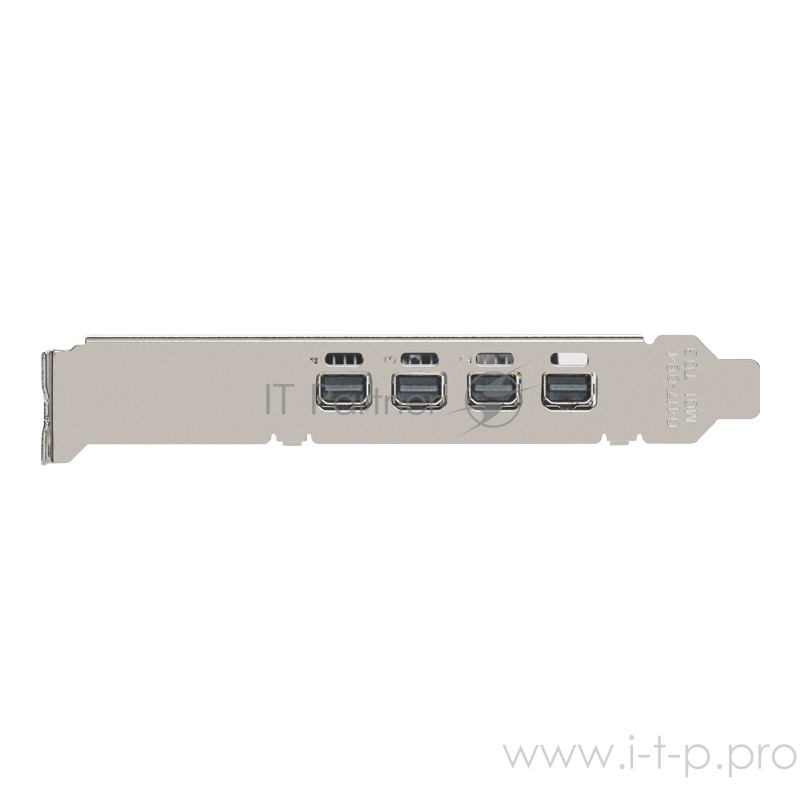 Видеокарта VGA PNY NVIDIA Quadro P620, 2 GB GDDR5/128-bit, PCI Express 3.0 x16, DP 1.4x4, 4xminiDisplayPort - DVI-D