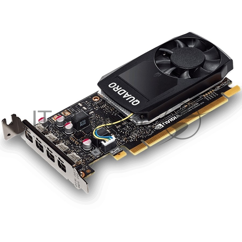 Видеокарта VGA PNY NVIDIA Quadro P1000, 4 GB GDDR5/128-bit, PCI Express 3.0 x16, DP 1.4x4, Low Profile