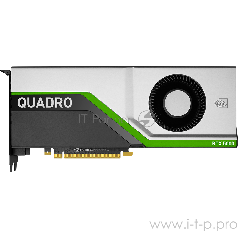 Видеокарта VGA PNY NVIDIA Quadro RTX 5000, 16 GB GDDR6/256 bit, PCI Express 3.0 16x, 4xDP