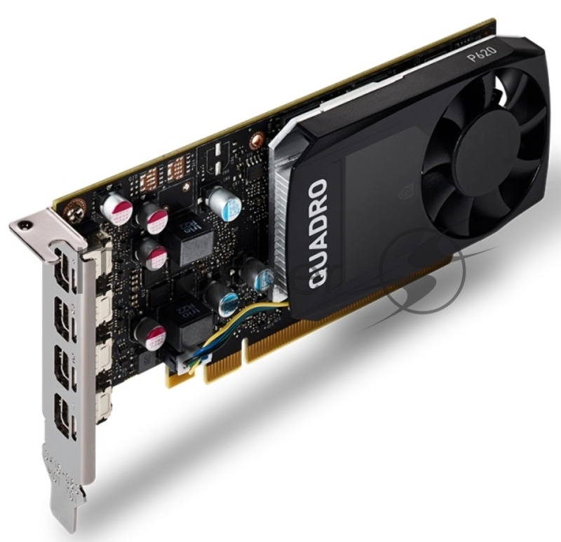 Видеокарта VGA PNY NVIDIA Quadro P620, 2 GB GDDR5/128 bit,4xMini DisplayPort, PCI-E 3.0, 4xminiDisplayPort - DVI-D, 4xminiDisplayPort - DisplayPort