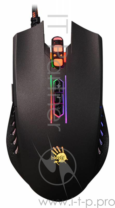 Мышь A4 Bloody Q81 черный оптическая (3200dpi) USB (8but)