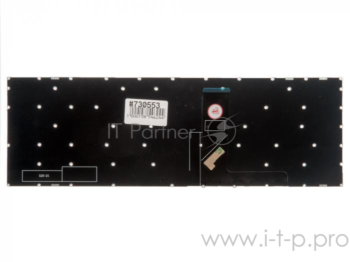 Клавиатура для ноутбука Lenovo IdeaPad 320-15ABR, 320-15IAP, 320-15AST, 320-15IKB, 320-15ISK, 330-15ARR, 330-15AST, 330-15IKB, 330-15ICH, 330-15ICN, 330-15IGM, 330-15IKB, 330-17AST, 330-17IKB, 520-15, 520-15IKB, 720-15IKB, серая без рамки, гор. Ente