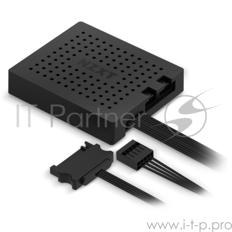 Двухканальный контроллер RGB-подсветки с поддержкой до 40 адресных светодиодов на канал. Возможна поддержка до шести RGB LED лент или пяти вентиляторов Aer RGB. NZXT RGB and Fan Controller AC-2RGBC-B1