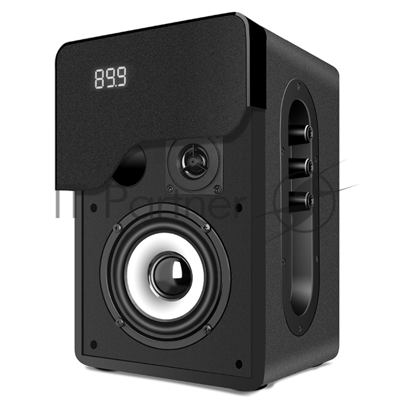 Колонки SVEN SPS-710 2.0 чёрные (2x20Вт (RMS), FM-тюнер, USB/SD, дисплей, пульт ДУ, Bluetooth)