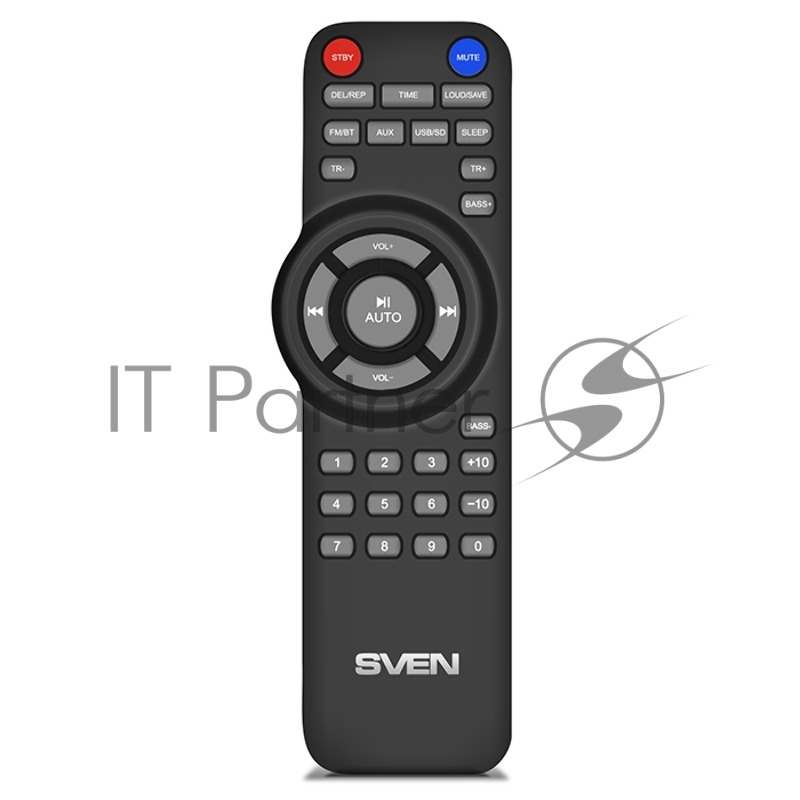 Колонки SVEN SPS-710 2.0 чёрные (2x20Вт (RMS), FM-тюнер, USB/SD, дисплей, пульт ДУ, Bluetooth)